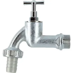 Wasserhahn mit Schlauchverschraubung