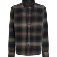 O'Neill O ́neill Flannel Check Langarmhemd - Black Check