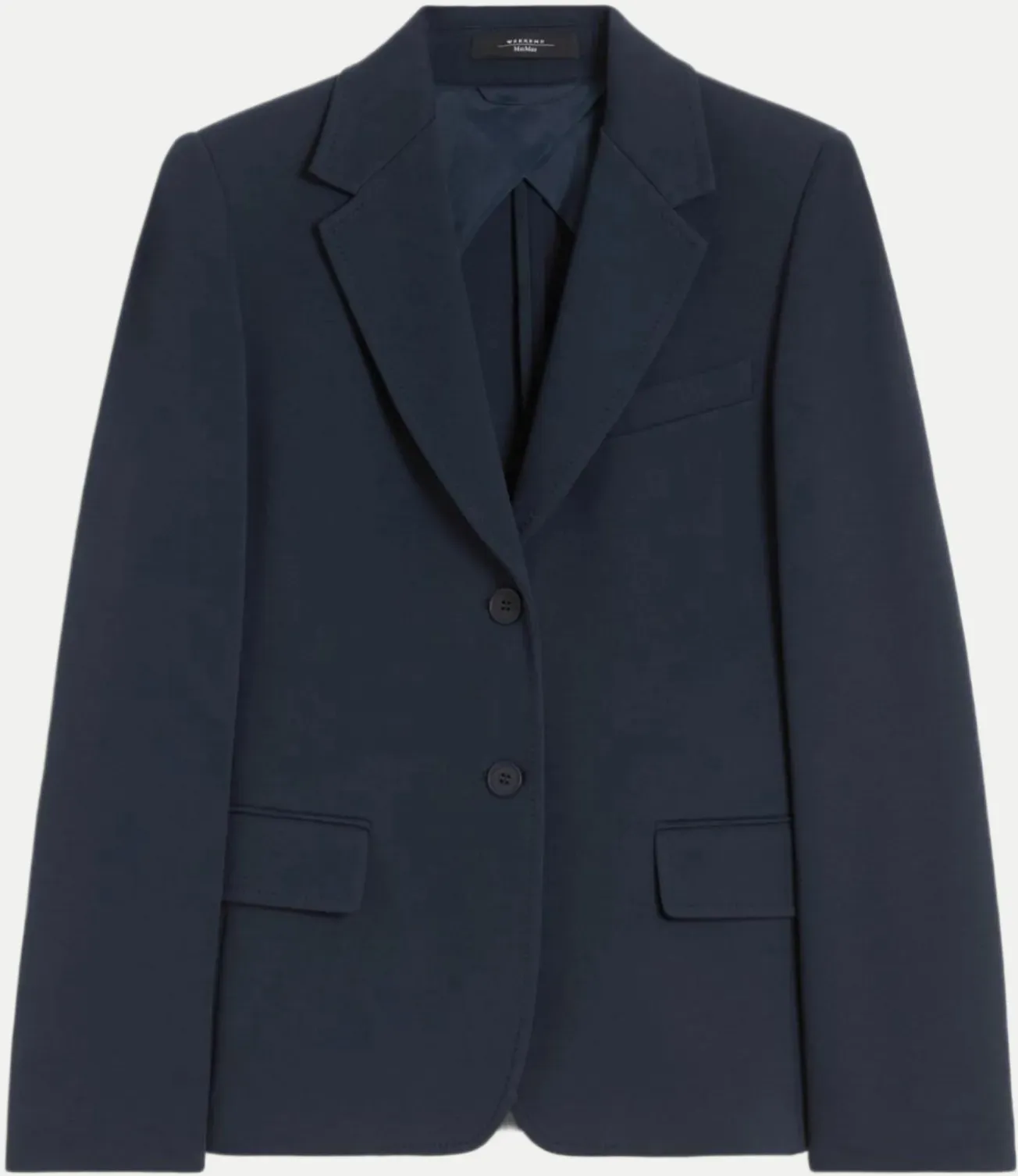Einreihiger Blazer Blau M