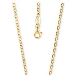 Collierkettchen »Ankerkettengliederung, 2,85 mm breit, ERN-XX-A, ERN-XX-AG, ERN-XX-AR«, 592031-60 gelbgoldfarben