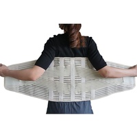 Rückenbandage, 32 cm, extra breites Design, Rückenstützgürtel für Männer und Frauen, Schmerzlinderung im unteren Rückenbereich, verstellbare Lendenwirbelstütze für Ischias (XL)