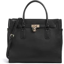 Michael Kors Hamilton Schultertasche Leder Black