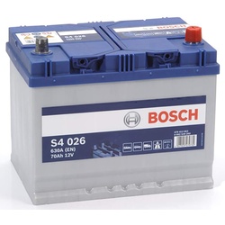 Starterbatterie Bosch S4 026 Autobatterie 12V 70Ah 630A