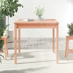 vidaXL Gartentisch 82,5x82,5x76 cm Massivholz Douglasie