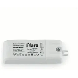 Faro Treiber mit 10-60W, 12V Trafo (Trafos, Netzteile & Treiber) weiß