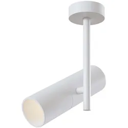 Deckenleuchte Deckenstrahler Deckenlampe Alu Weiss Strahler verstellbar H 28cm