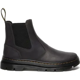Dr. Martens Embury Gunmetal Saddleback Platform, Schwarz, 43 EU