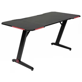 Duo Collection GAME-ROCKER Gaming-Schreibtisch Schwarz