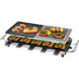 Proficook PC-RG 1144 Raclette-Grill 2 in 1 schwarz/weiß