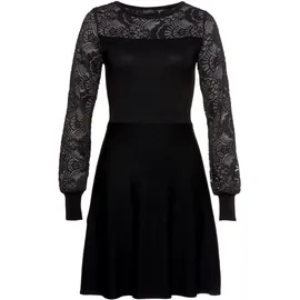 MELROSE Strickkleid Mini Schwarz 44