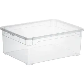 Rotho Aufbewahrungsbox CLEAR Box" 10 l)