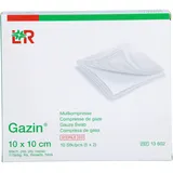 + Prisoma GmbH GAZIN Mullkomp.10x10 cm steril 8fach