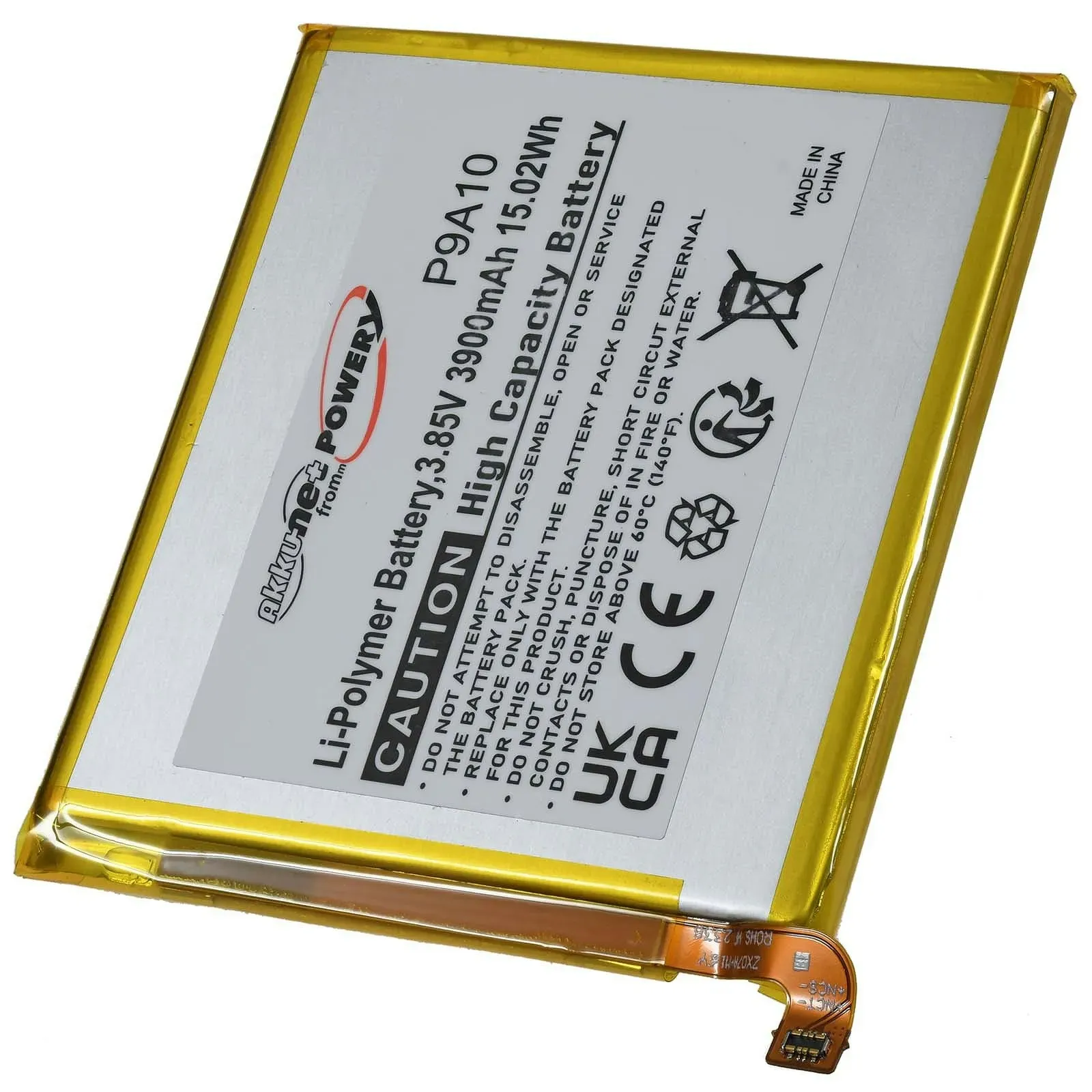 Powery Akku passend für Handy, Smartphone ZTE Axon 10 Pro / A2020 / Typ Li3939T44P8h756547 u.a.