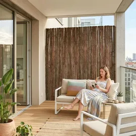 casa.pro Rindenmatte Zamora 180 x 300 cm Braun/Holz