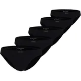 Tom Tailor Slip, 5er Pack in Schwarz XL