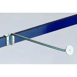 Aufsteckhalter mit Platte für MULTISTRONG Länge: 400mm, Oberfläche: verzinkt