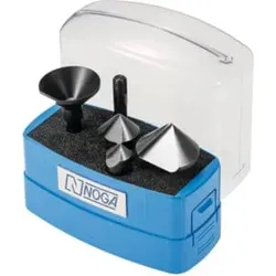 Noga Entgrater-Sortiment in Kunststoffbox 6-teilig, Anzahl Teile: 6