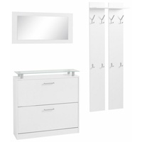 Borchardt Möbel Garderoben-Set »Finn«, (Set, 3-St), mit Glasablage
