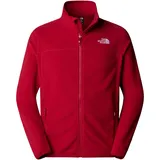 The North Face - 100 Glacier Full Zip - Fleecejacke Gr M rot