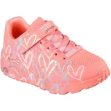 SKECHERS UNO LITE - LOVE LEVITATE Kinder Orange/Rosa 28