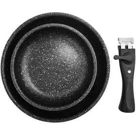 Orion Granitbratpfanne GRANDE Pfannen-Set 3-tlg. 20 cm + 26 cm