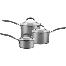 CIRCULON A1 Topf-Set 6-tlg. 3 x Topf + 3 x Deckel