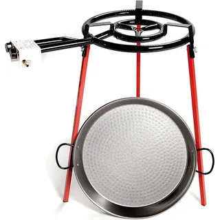 Vaello 76969 46 Cm Paella-pfannenset - Black / Orange - One Size