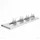All'Grill Grillguthalter 30 x 8 x 4,5 cm Edelstahl weiß