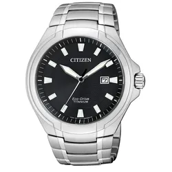Citizen Herren Armbanduhr BM7430-89E Eco Drive Titanium
