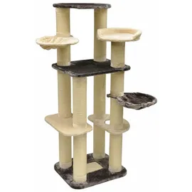 nanook shop Nikolai Kratzbaum 71 x 61 x 189 cm grau/beige