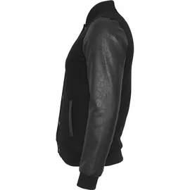 URBAN CLASSICS Oldschool College Jacket schwarz S