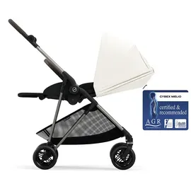 Cybex Melio Canvas White, Weiß