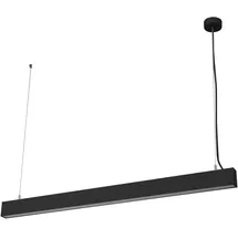 Osram Office Line 3-flg. 112,6 cm dimmbar Schwarz
