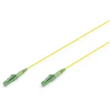 Digitus DK-2933-03-APC-SX Glasfaser LWL Anschlusskabel 3 m Gelb [1x LC/APC 8°-Stecker, LC APC-Stecker - 1x LC APC-Stecker, LC/APC 8°-Stecker] 9/125