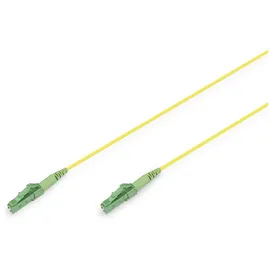 Digitus DK-2933-03-APC-SX Glasfaser LWL Anschlusskabel 3 m Gelb [1x LC/APC 8°-Stecker, LC APC-Stecker - 1x LC APC-Stecker, LC/APC 8°-Stecker] 9/125
