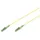 Digitus DK-2933-03-APC-SX Glasfaser LWL Anschlusskabel 3 m Gelb [1x LC/APC 8°-Stecker, LC APC-Stecker - 1x LC APC-Stecker, LC/APC 8°-Stecker] 9/125