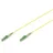 Digitus DK-2933-03-APC-SX Glasfaser LWL Anschlusskabel 3 m Gelb [1x LC/APC 8°-Stecker, LC APC-Stecker - 1x LC APC-Stecker, LC/APC 8°-Stecker] 9/125
