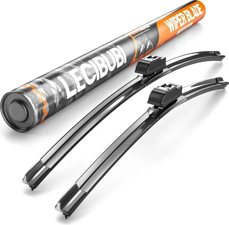 LECIBUBI Scheibenwischer für Kia Picanto (JA/TA), Opel Karl, Mazda 2, Nissan Note - U-Haken, Originalgetreue Passform - 600mm+350mm