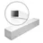 NMC Abdeckleiste L2-box Weiß 3 St. 25 x 200 x 20 cm