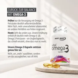 Best Body Vital Omega 3 Kapseln 120 St.