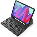 Inateck Tastatur Hülle kompatibel mit iPad Air 6 11 Zoll 2024, iPad 10 Gen. 2022, iPad Air 5/4 (2022/2020) 10,9 Zoll, iPad Pro 11 4/3/2/1, QWERTZ, mit Stifthalter, Abnehmbar, KB04002