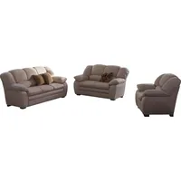 Cotta Couch Leder 2-Sitzer + 2,5-Sitzer Braun
