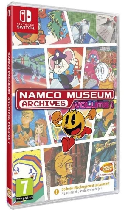 BANDAI NAMCO Entertainment NAMCO MUSEUM ARCHIVES - Volume 1 (Code in a Box) Standard Nintendo Switch