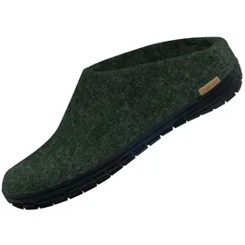 Glerups Pantoffeln Grün 37