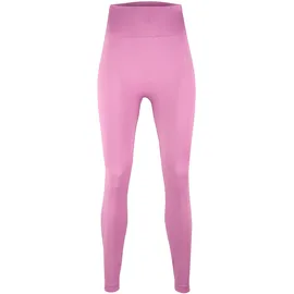 beshaped Trainingstights "Opschieten", Damen, Gr. L, US-Größen, pink, 90% Nylon, 10% Elasthan, unifarben, lang, Hosen, mit hoher Elastizität