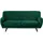 Beliani Sofa 3-sitzer Bodo Samtstoff Smaragdgrün