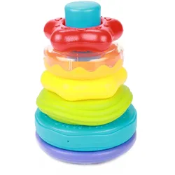 Toi-Toys - LITTLE STARS Stapelturm und Babyrassel 6tlg