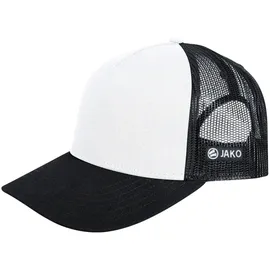 Jako Club Cap 001 weiß/schwarz Senior