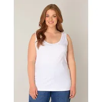 Base Level Curvy Tanktop Weiß 46