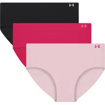 Under Armour Pure Stretch Hipster 3 St. Shaded Fuchsia L